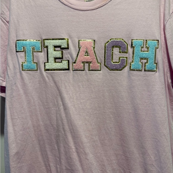 Comfort Colors Pink Short Sleeve Tee - Picture 2 of 5